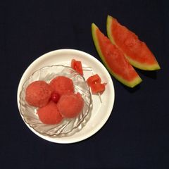A picture of Watermelon sorbet.