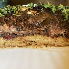 A picture of California Farm Crock Pot Osso Buco Beef Shank Dinner.