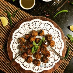 A picture of Seaweed & Urad Dal Pakoras.