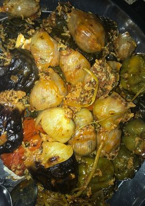 صورة لوصفة دولمة عراقية