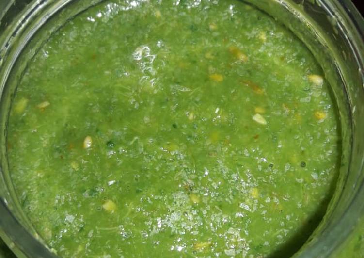 Recipe of Ultimate Green chutney