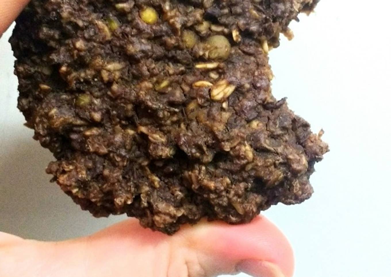Galletas veganas energéticas y saludables de cacao