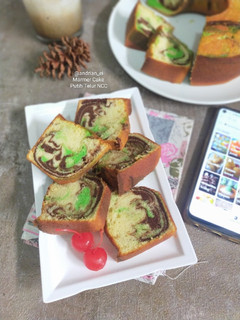 Foto resep Marmer Cake Putih Telur ala NCC