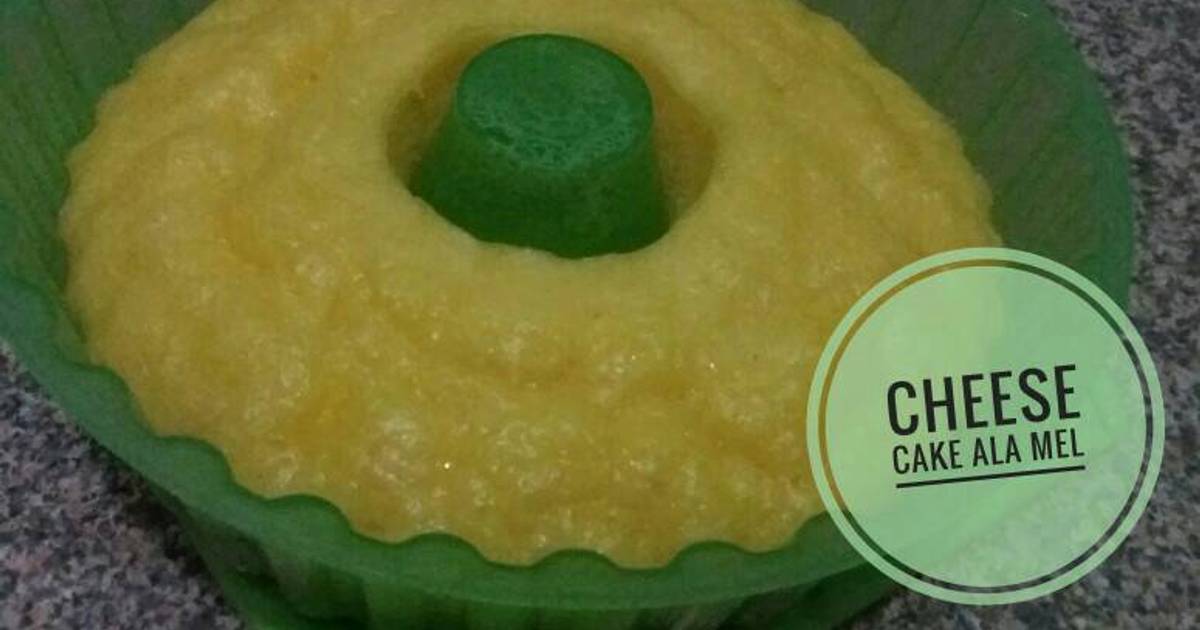 Resep Cheese cake ala mel (no mixer) oleh melinda Cookpad