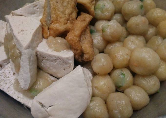 Resep Cilok A la Abang Jualan 🍡 Anti Gagal