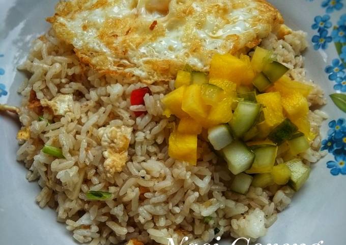 Anti Ribet, Bikin Nasi Goreng Saos Tiram (bumbu iris) Murah