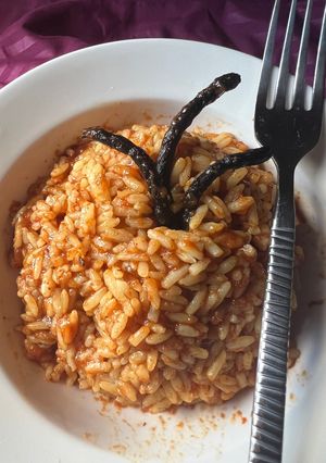 A picture of Easy jollof rice 🌾.