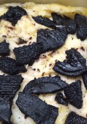 Foto resep Puding roti tawar oreo