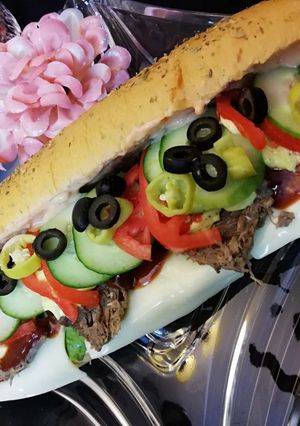 A picture of BEEF SUBWAY #ramdankitayari #fastfood contest".