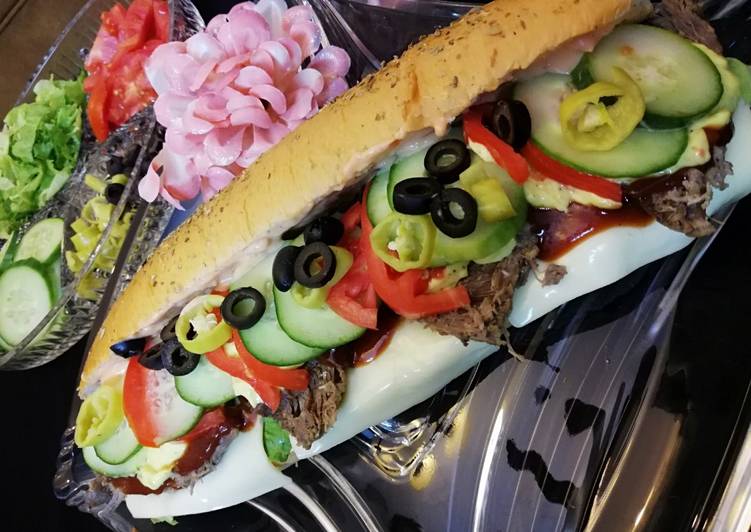 BEEF SUBWAY #ramdankitayari #fastfood contest" BEEF SUBWAY #ramdankitayari #fastfood contest"