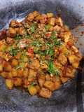 Sambal goreng kentang & tahu tabur seledri