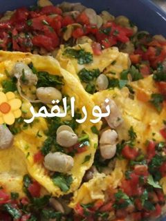 صورة لوصفة باقلاء بالدهن 🌹