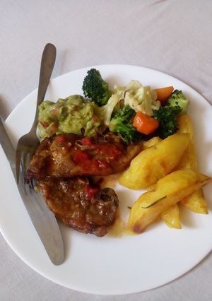 A picture of Lamb chops.