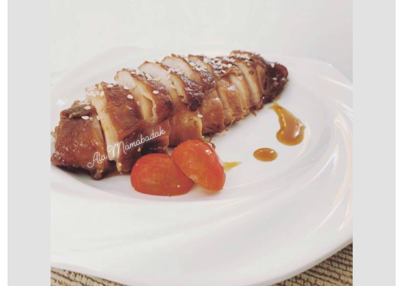 Ayam Panggang Teriyaki with Teriyaki Sauce