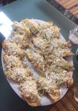 Una foto de Canoas de pollo