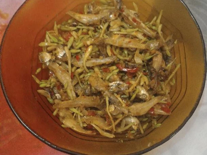 Cara Gampang Menyiapkan Resep Tumis bunga pepaya teri jengki yang Enak Banget Anti Ribet, Uenak Banget