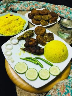 ইউলো লেমন রাইস রেসিপির প্রধান ছবি