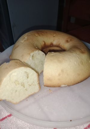 Una foto de Bizcochuelo Casero Clásico y Súper Esponjoso