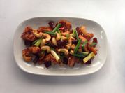 A picture of dinner recipe with chicken breast