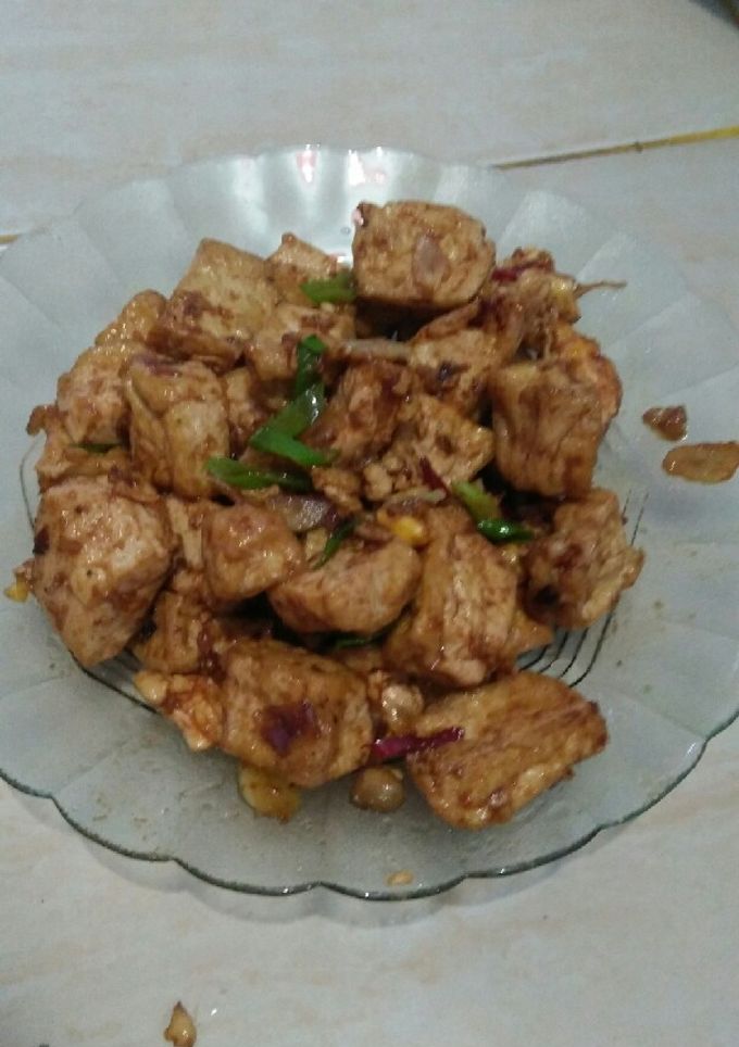 Foto resep Tahu telur saos teriyaki