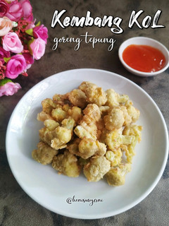 Foto resep 527. Kembang Kol goreng tepung