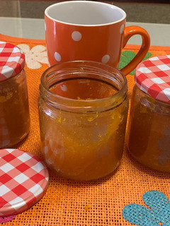 Una foto de Mermelada de calabaza sin azúcar