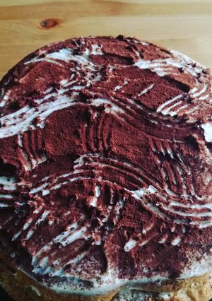 Mogyorós hamis tiramisutorta recept fotója