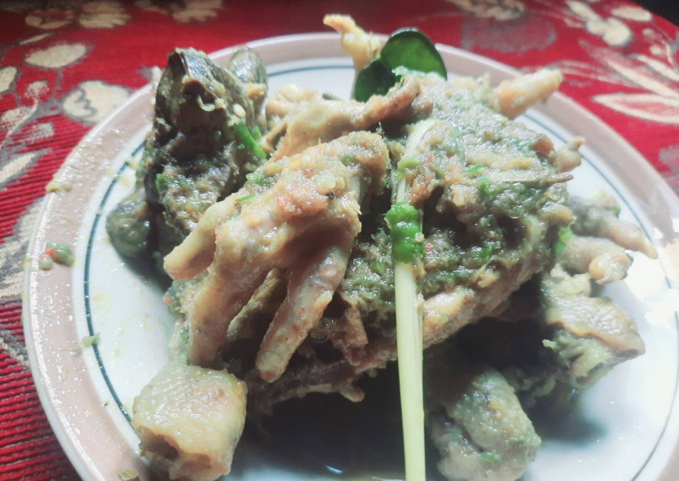 Ceker mercon lombok ijo