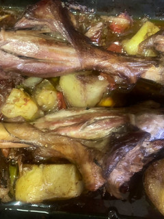 Una foto de Cordero al horno