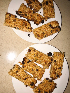 Una foto de Barritas de Banana y Avena Caseras