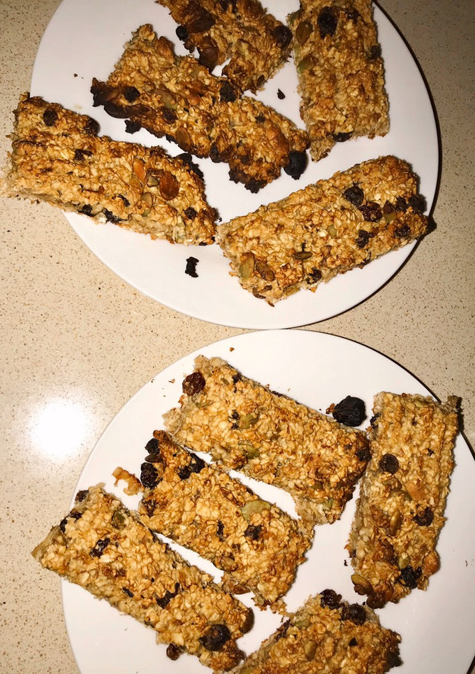 Una foto de Barritas de Banana y Avena Caseras