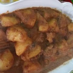 A picture of Bengali alur dum.