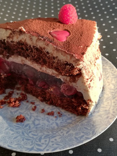 Una foto de Schwarzwälderkirschtorte