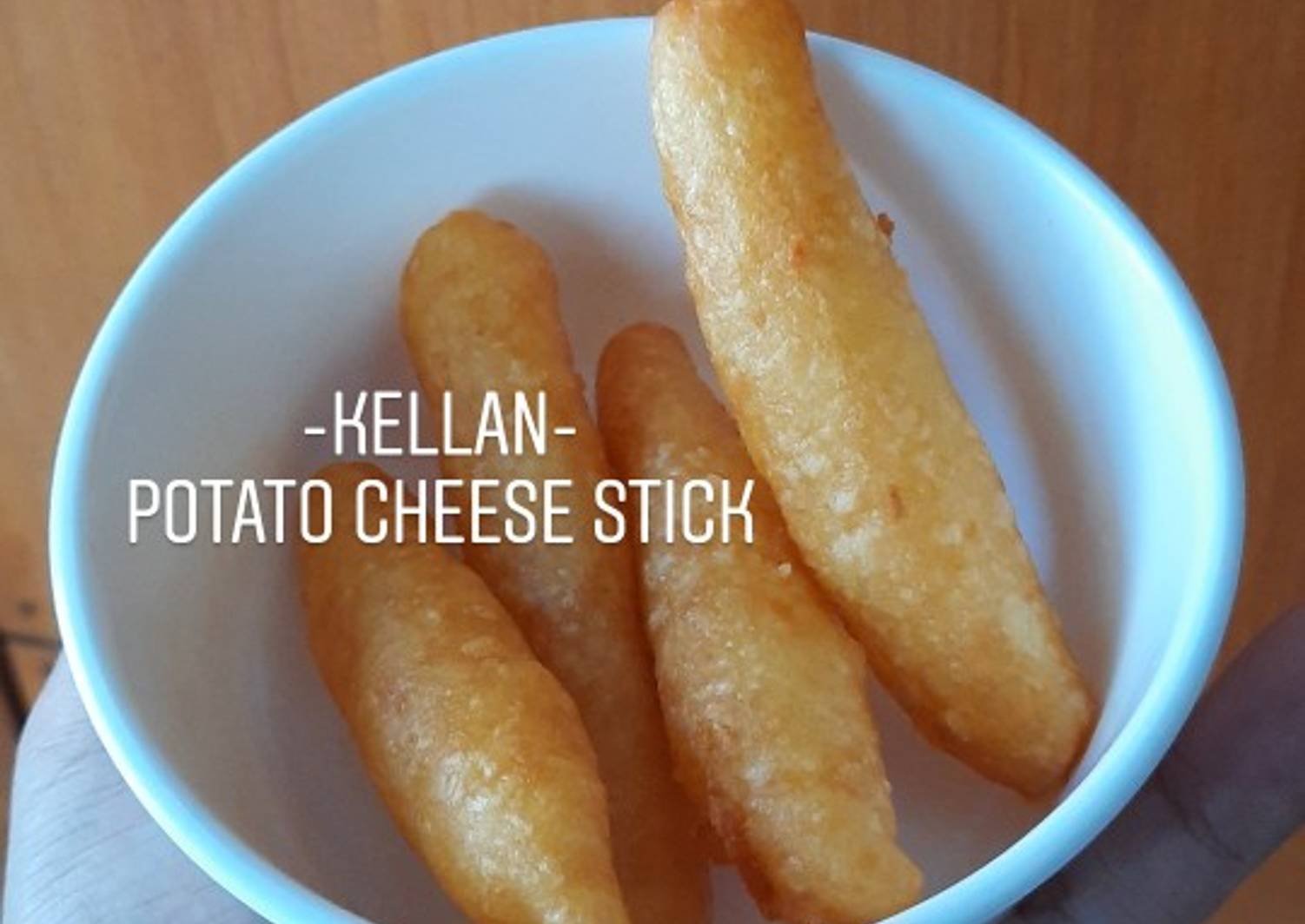 Resep Snack MPASI 8m+ Potato Cheese Stick oleh Kellan's Mom Cookpad