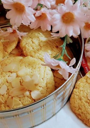 Omlós mandulás keksz 🍪🍪🍪 recept fotója