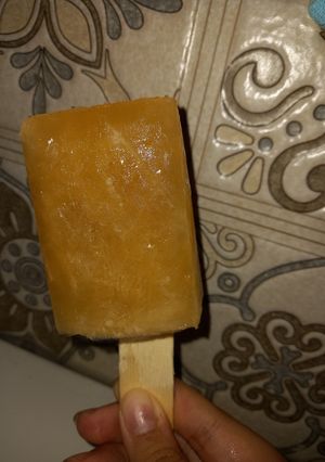 عکسی از دستور بستنی آبمیوه