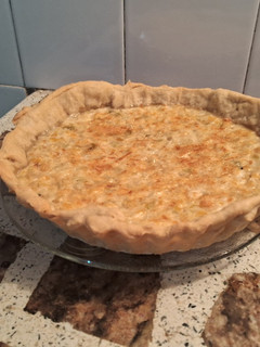 Una foto de Tarta cremosa de choclo🌽🌽