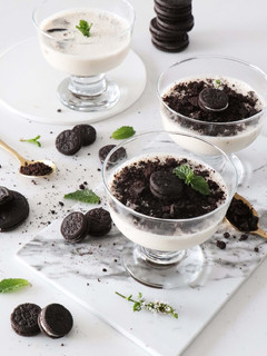 Foto de Panna cotta de Oreo