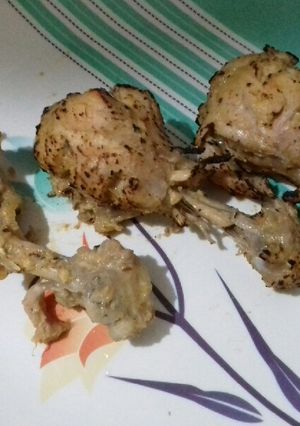A picture of Creamy leg with nuts.