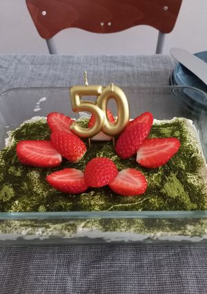 A picture of Matcha Tea Tiramisu.
