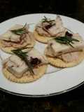Brad's foie Gras hors d'oeuvres