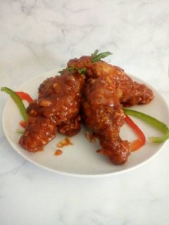 Foto resep Spicy fire chicken ala recheese #bandung_recookSennyross