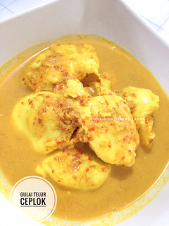 Foto resep Gulai Telur Ceplok