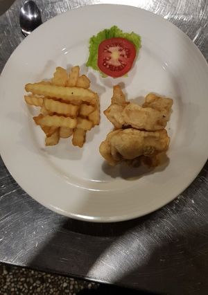 A picture of Fish and Chips.