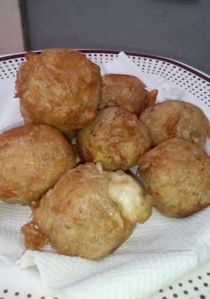 A picture of Yam balls recipe.