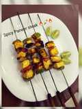 🔥🍡Spicy Paneer Steak 🍡🔥