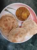 Bengali Style Fish Stuffed Kochuri