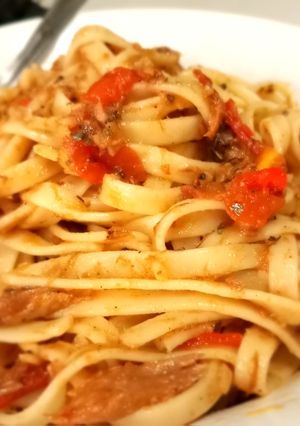 Foto resep Fettucini Tuna Pedas #BikinRamadanBerkesan