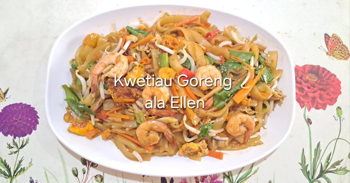 Kwetiau Beras Goreng Udang