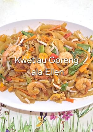 Foto resep Kwetiau Beras Goreng Udang